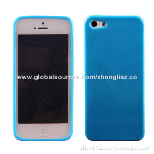 Candy fashion color TPU case for iPhone 5/5S, OEM & ODM orders are welcome
